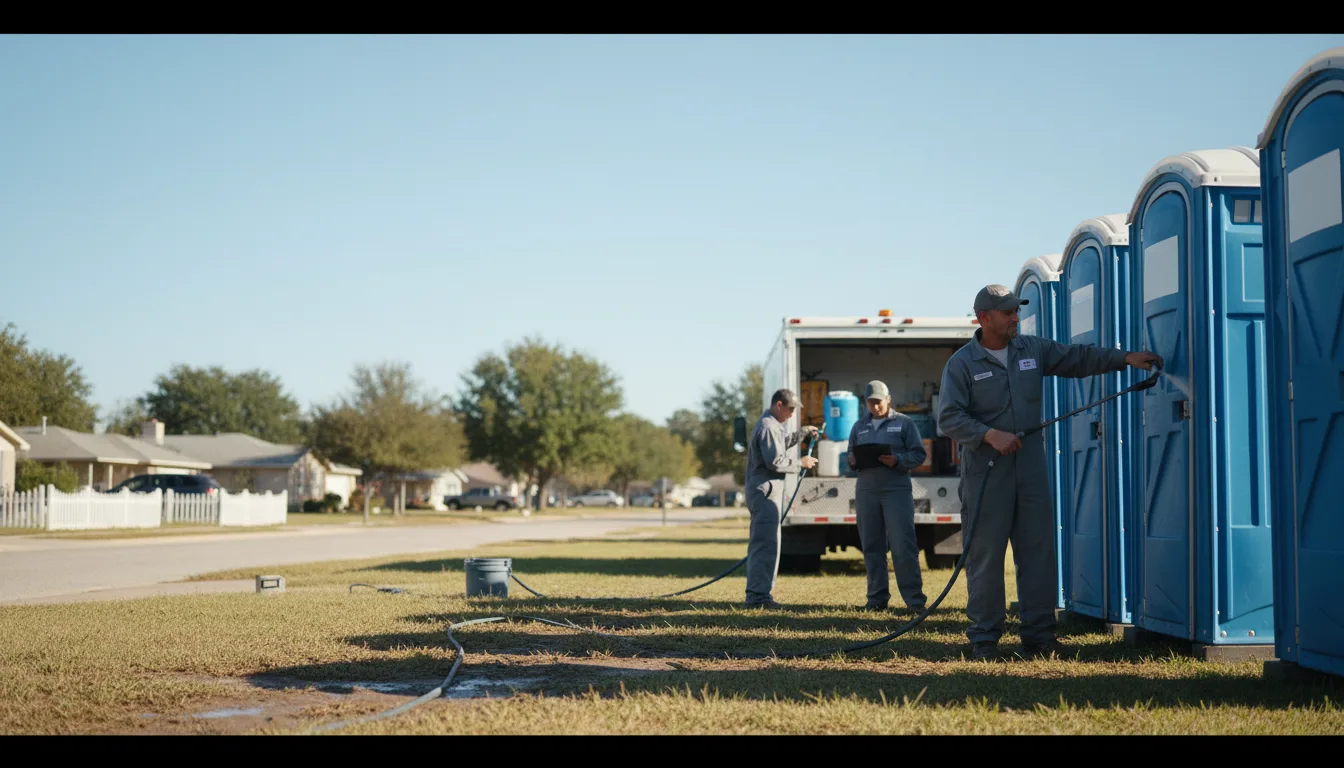 Long-Term Portable Toilet Rental in Delmont, SD near me